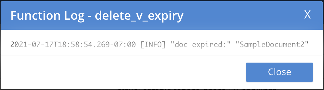 del v expiry 05 log expired