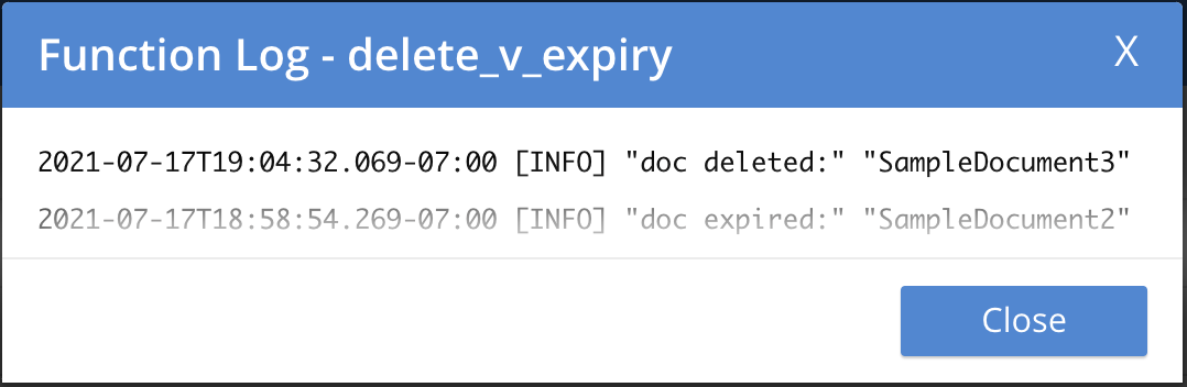 del v expiry 06 log deleted