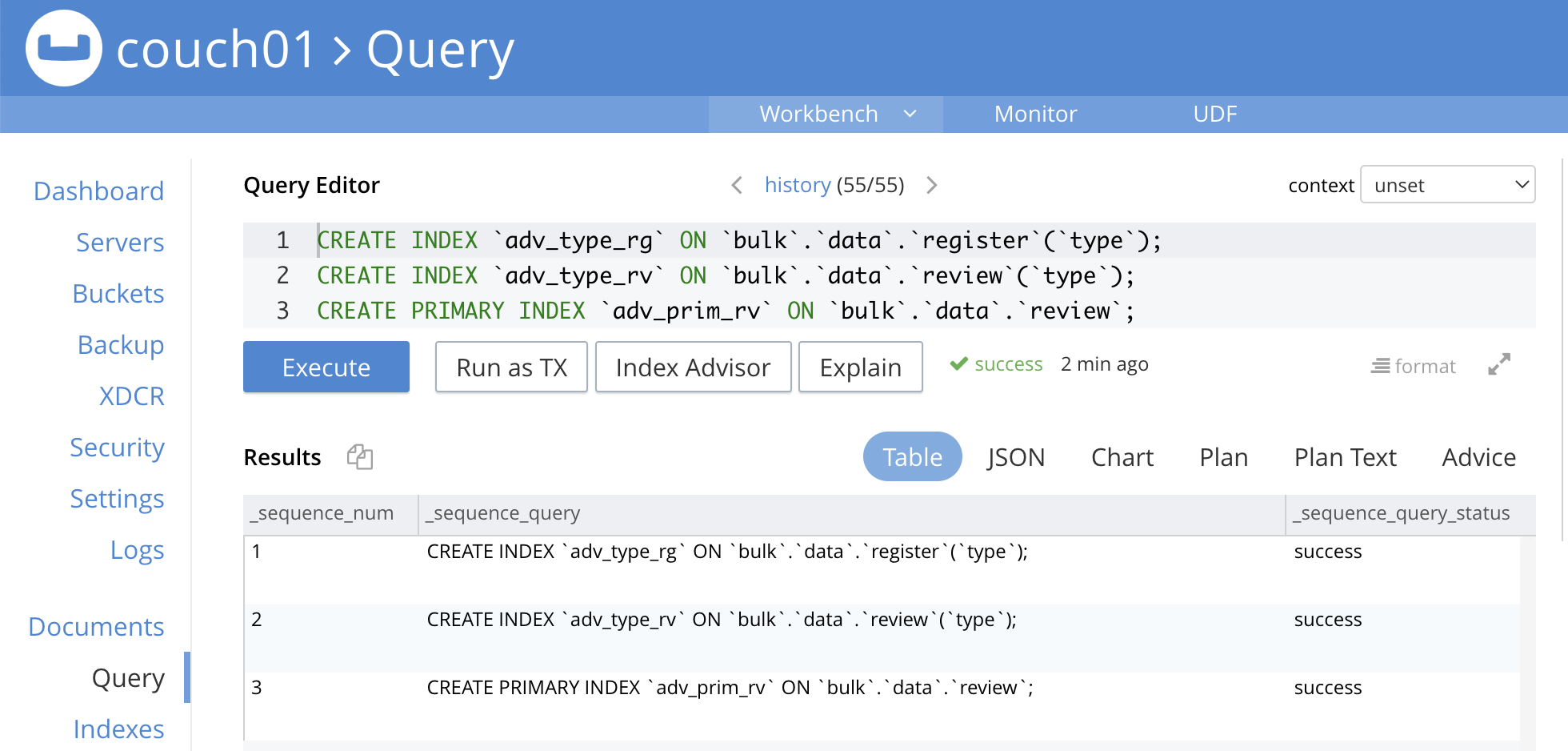 high risk txns 05 create indexes