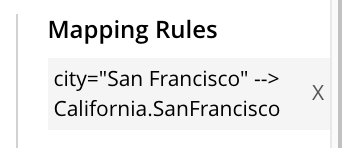 mapping rules migration definition