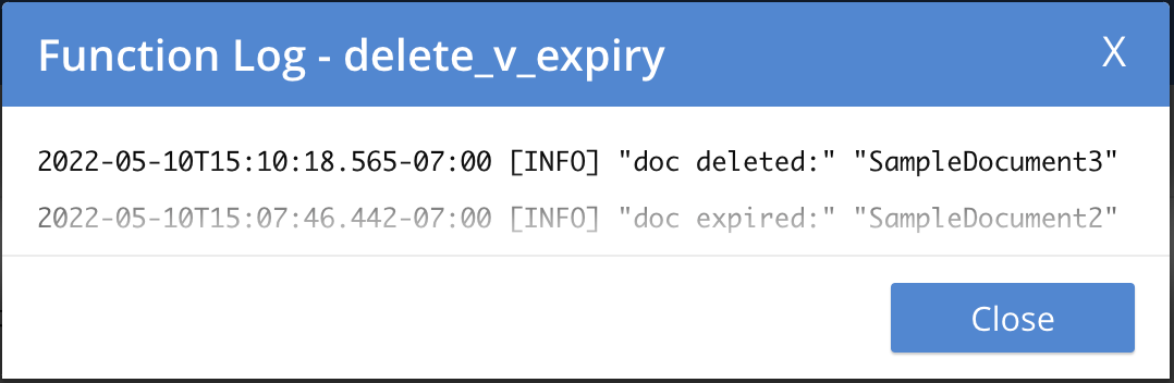 del v expiry 06 log deleted