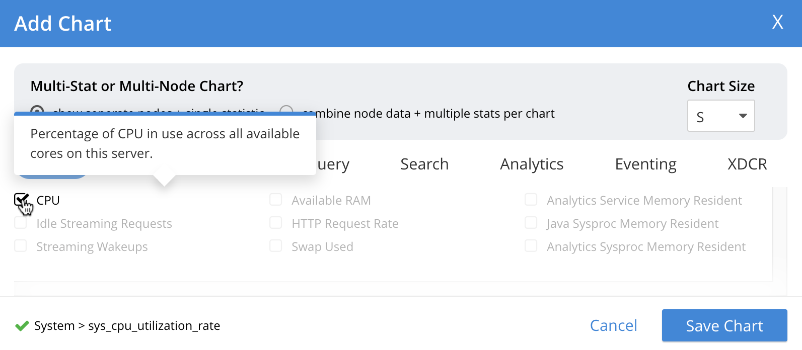 addChartDialogCPUselection